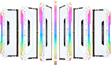 CORSAIR Vengeance RGB PRO 16GB 2x8GB DDR4 3600MHz C18 18-19-19-39 White Desktop Gaming Memory Intel XMP2.0 AMD Ryzen